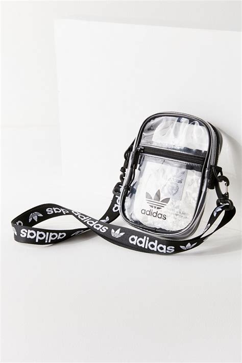 adidas originals clear mini backpack|clear adidas crossbody bag.